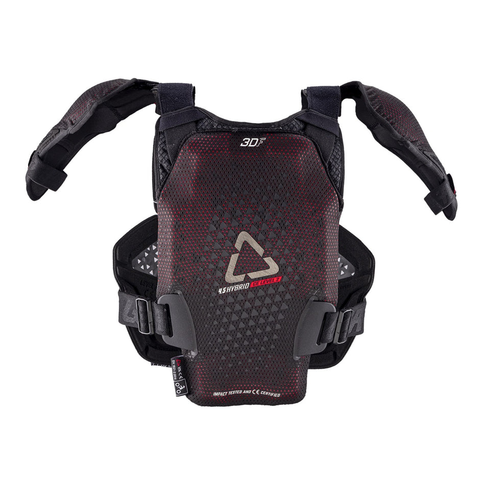 Leatt 4.5 Hybrid Pro Junior Chest Protector - Black