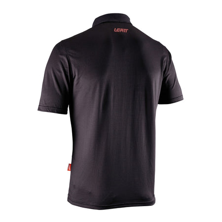 Leatt Team Polo Shirt (Short) - Black