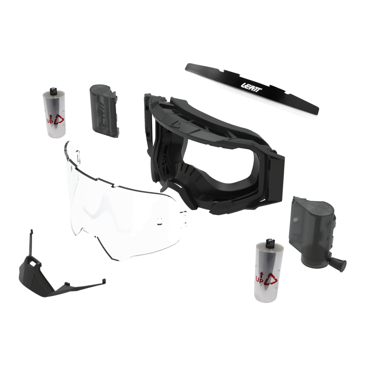 Leatt 5.5 Velocity Goggle Roll-off - Purple / Clear 83%