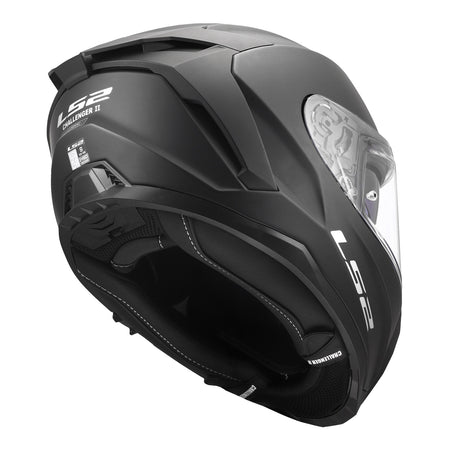 LS2 FF817 Challenger II Solid Helmet - Matte Black