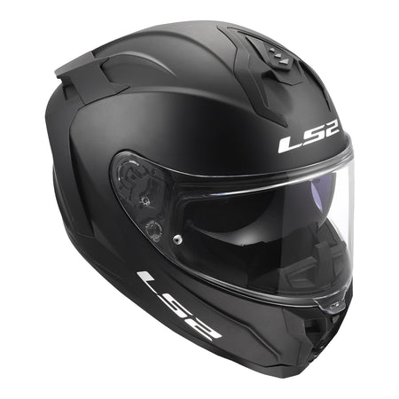 LS2 FF817 Challenger II Solid Helmet - Matte Black
