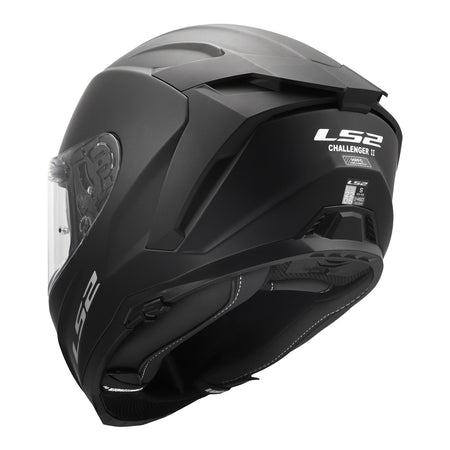 LS2 FF817 Challenger II Solid Helmet - Matte Black
