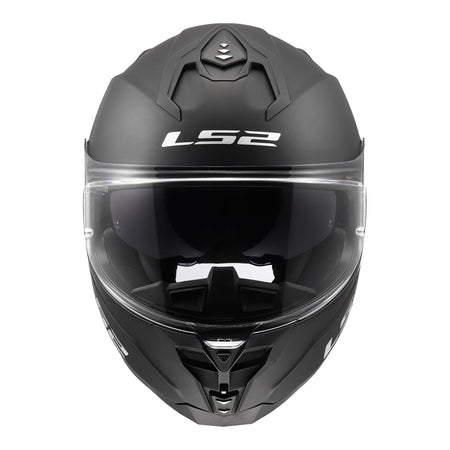 LS2 FF817 Challenger II Solid Helmet - Matte Black
