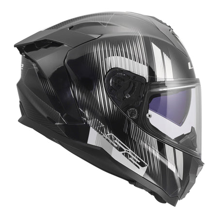 LS2 FF817 Challenger II Nitro Helmet - Black / Grey