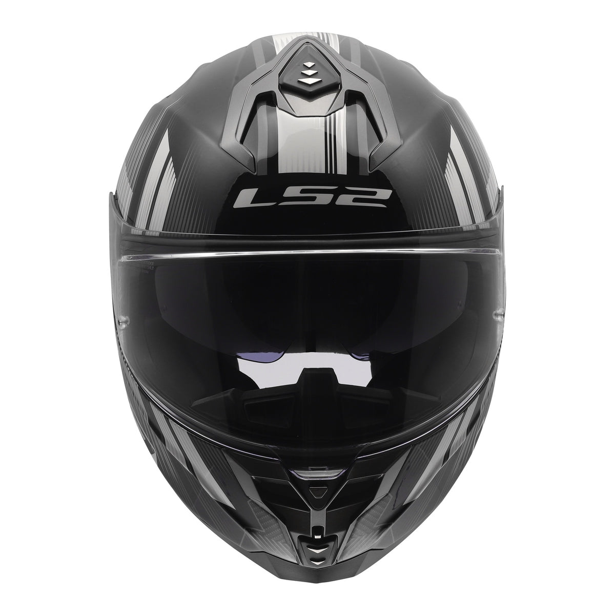 LS2 FF817 Challenger II Nitro Helmet - Black / Grey