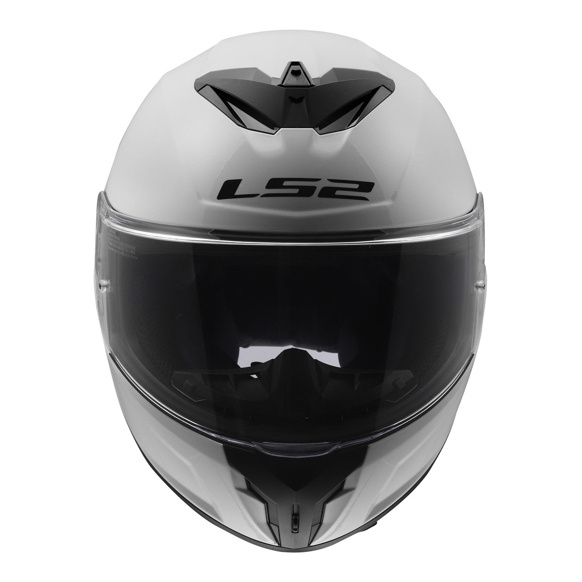 LS2 FF820 Rapid III Solid Helmet - Gloss White