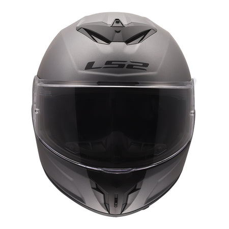 LS2 FF820 Rapid III Solid Helmet - Matte Titanium