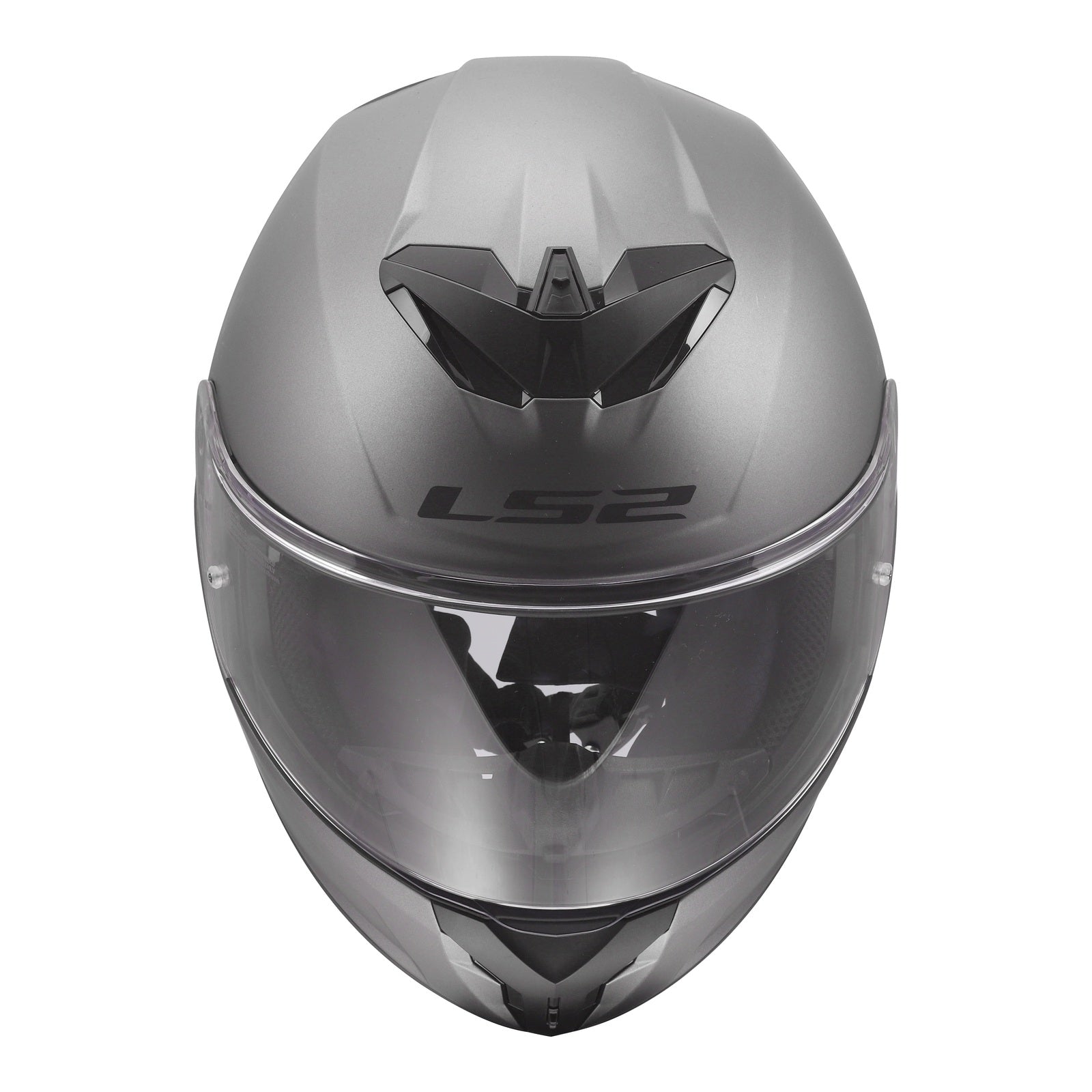 LS2 FF820 Rapid III Solid Helmet - Matte Titanium