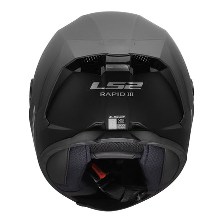 LS2 FF820 Rapid III Solid Helmet - Matte Black