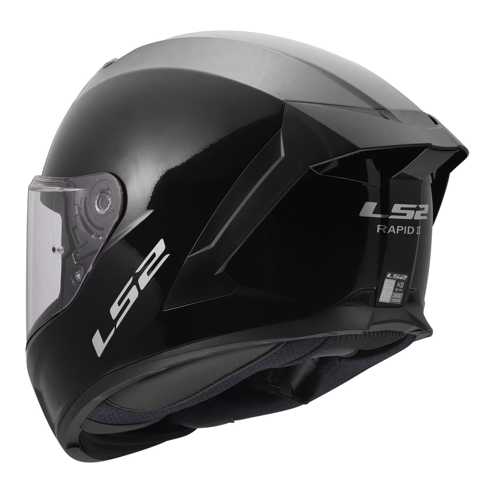 LS2 FF820 Rapid III Solid Helmet - Gloss Black