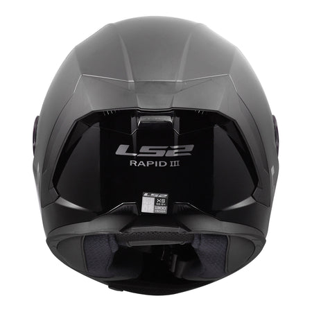 LS2 FF820 Rapid III Solid Helmet - Gloss Black