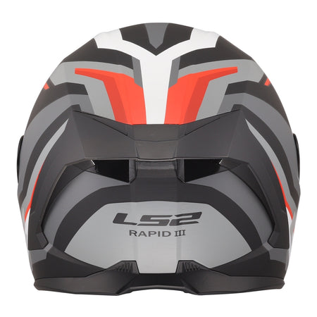 LS2 FF820 Rapid III Hyper Helmet - Black / Red