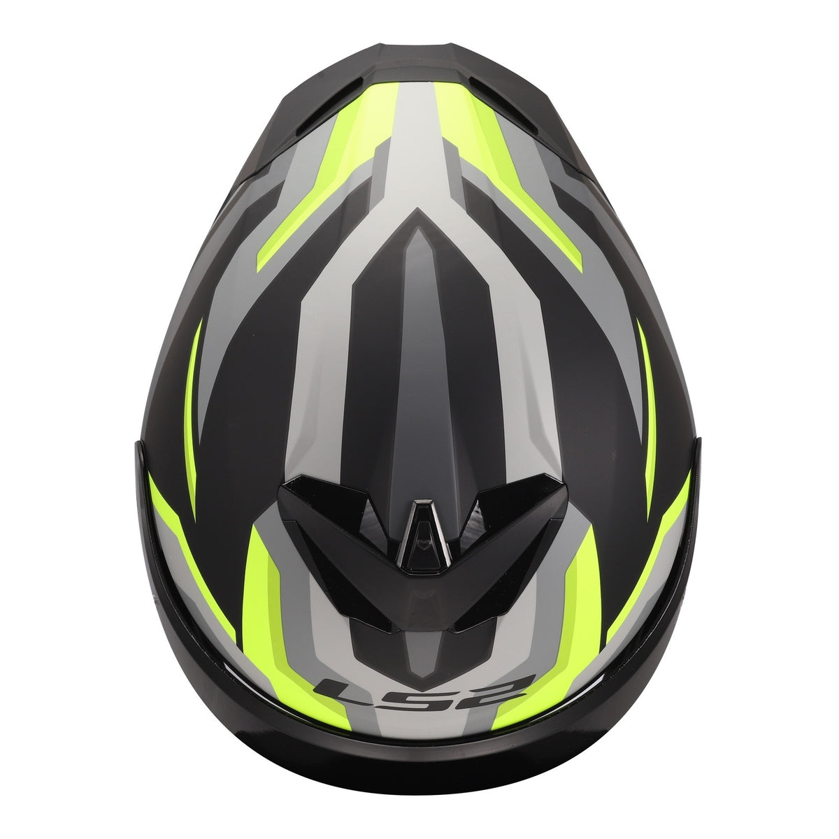 LS2 FF820 Rapid III Hyper Helmet - Black / Hi-Vis Yellow