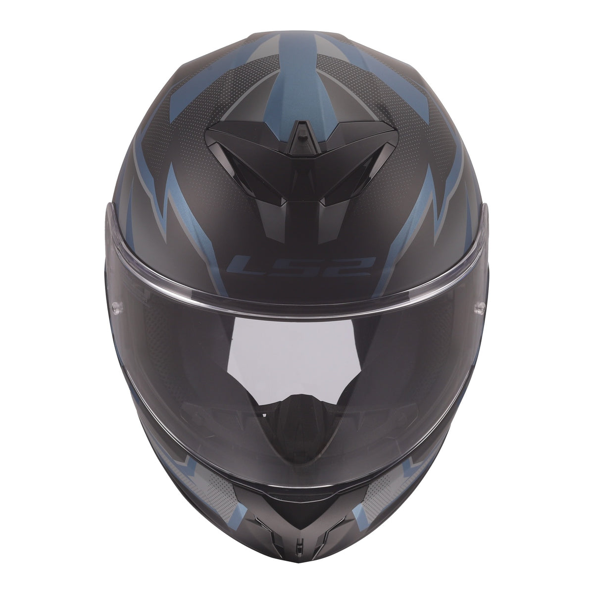 LS2 FF820 Rapid III Xtrem Helmet - Black / Blue Petrol