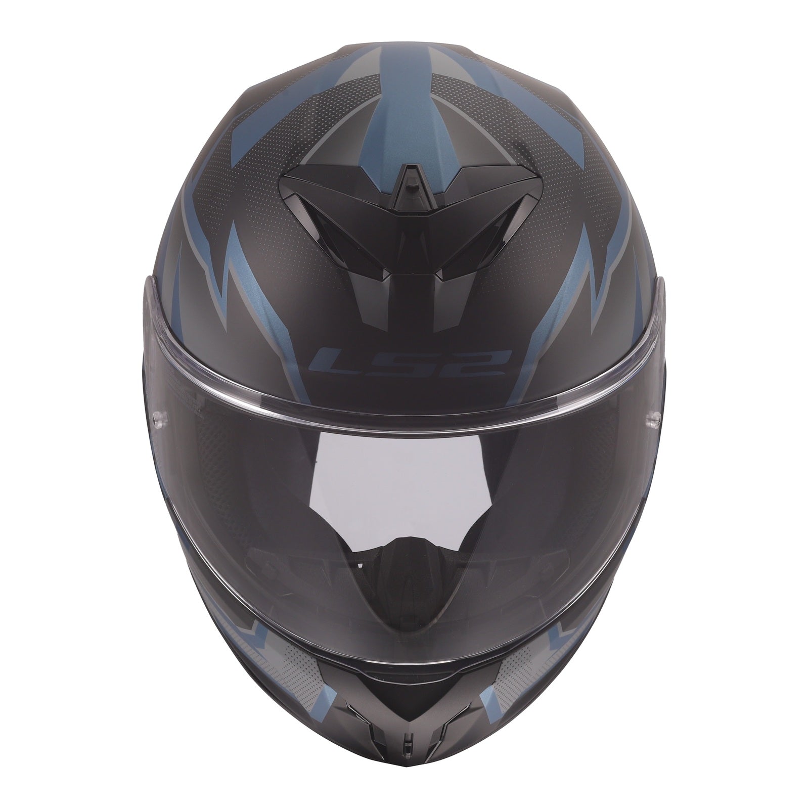 LS2 FF820 Rapid III Xtrem Helmet - Black / Blue Petrol