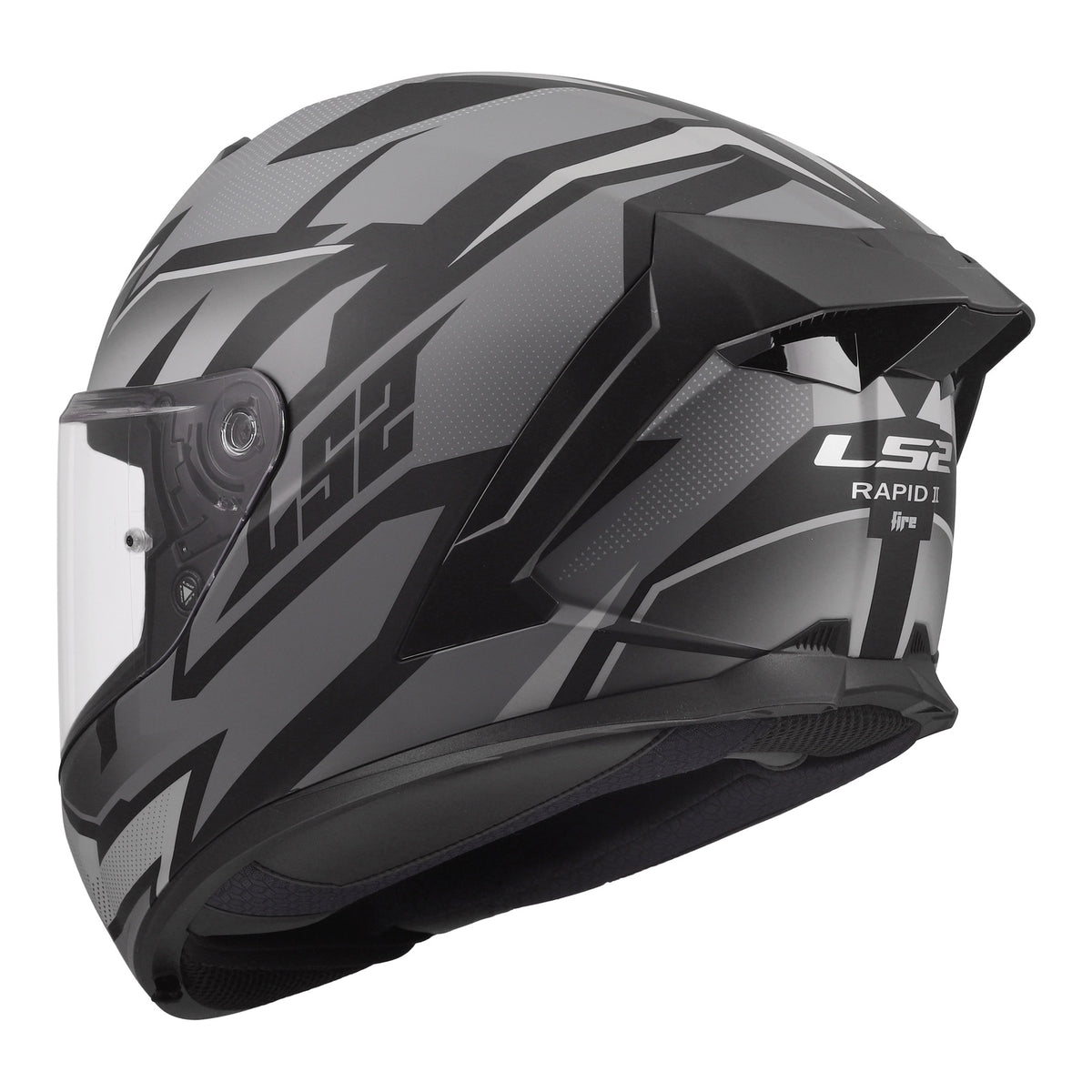 LS2 FF820 Rapid III Xtrem Helmet - Black / Grey