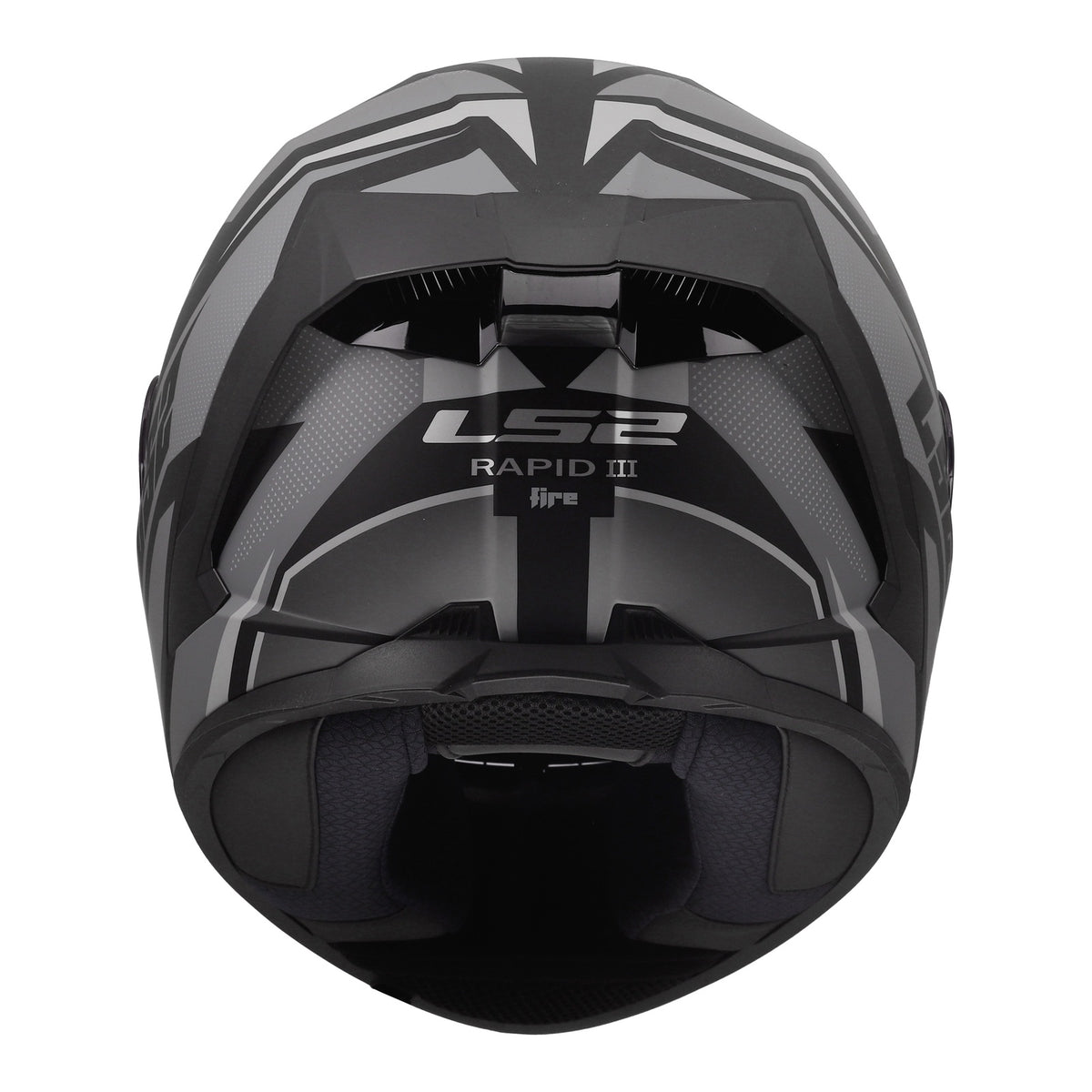 LS2 FF820 Rapid III Xtrem Helmet - Black / Grey