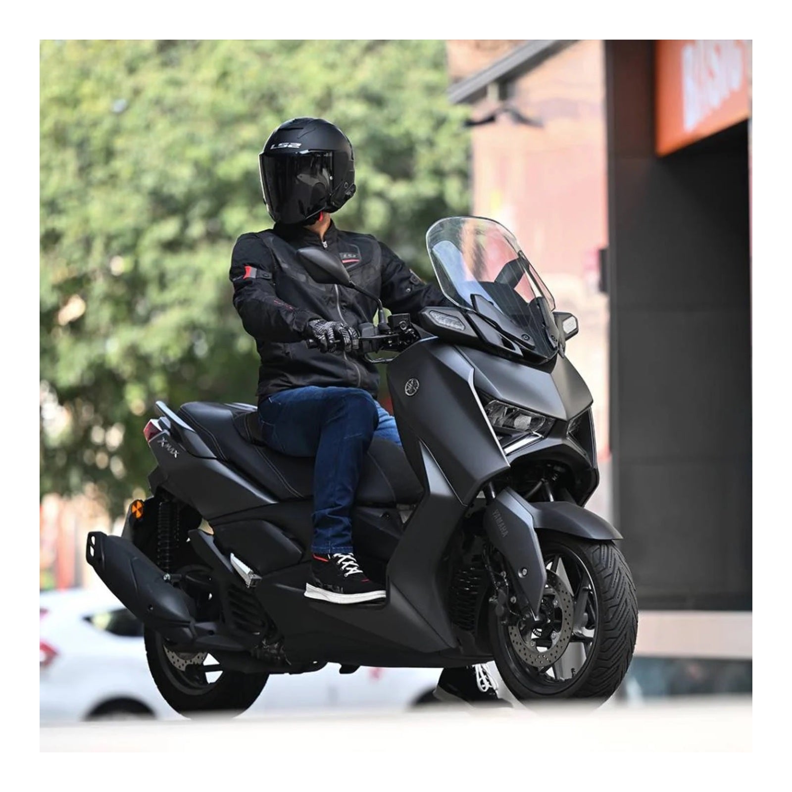 LS2 Chrome Boot - Black