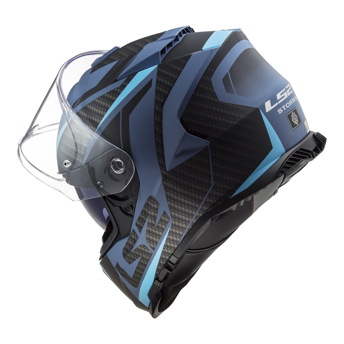 LS2 FF800 Storm II Racer Helmets - Matte Blue 06