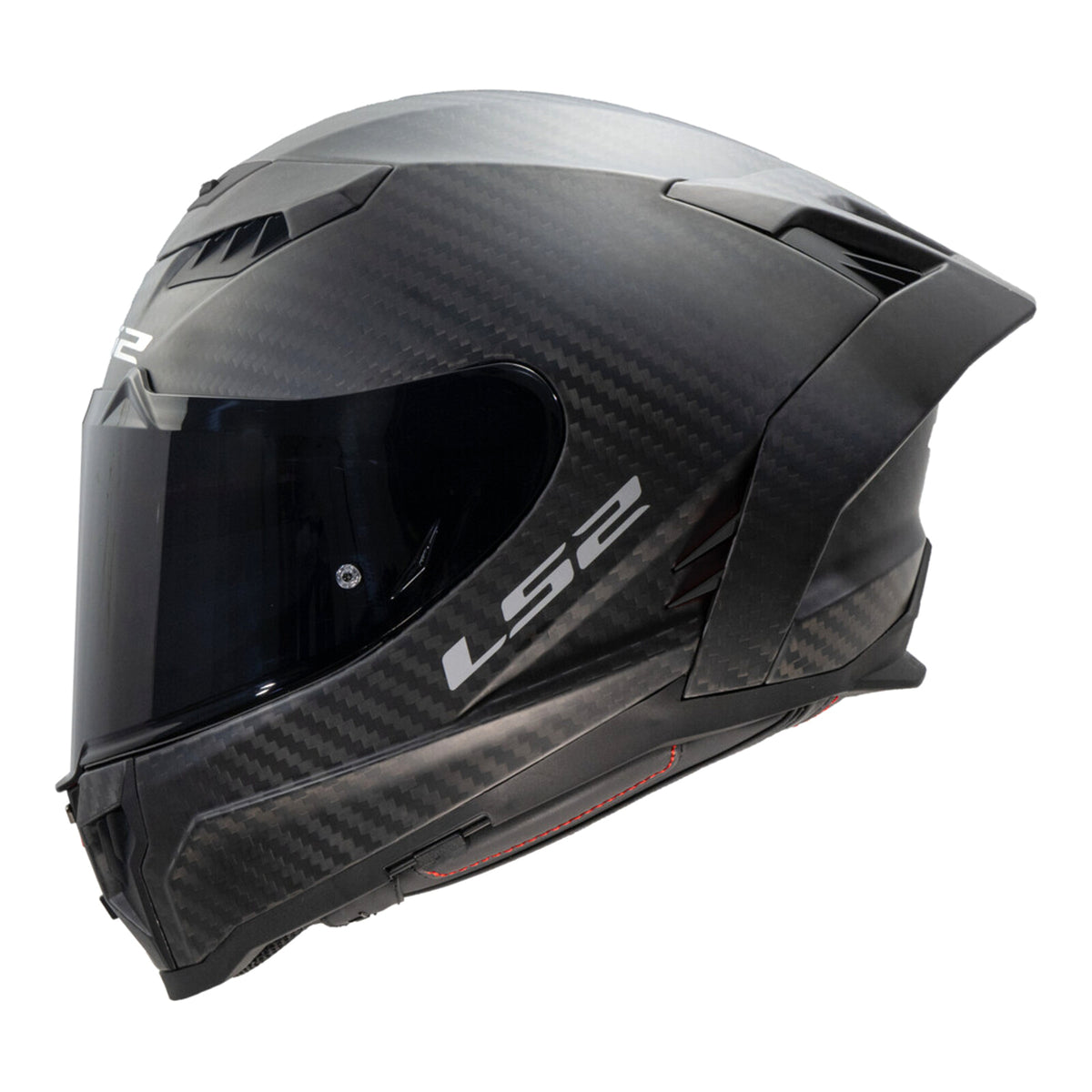 LS2 FF807 Dragon Helmet - Matte Carbon 06