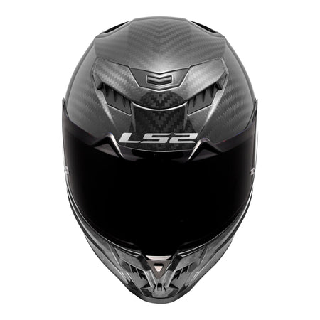 LS2 FF807 Dragon Helmet - Matte Carbon 06