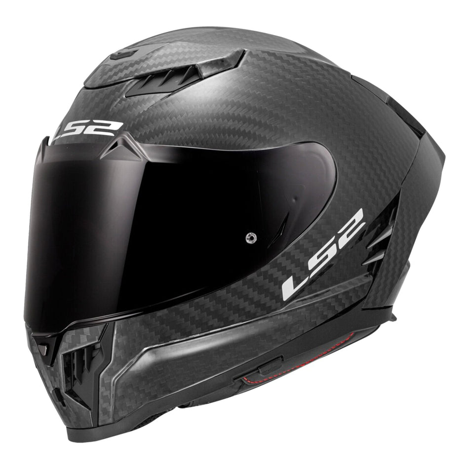 LS2 FF807 Dragon Helmet - Matte Carbon 06