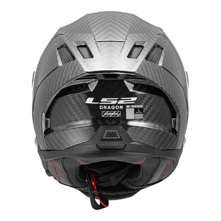 LS2 FF807 Dragon Helmet - Matte Carbon 06