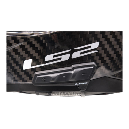 LS2 FF808 Stream II Shadow Helmet - Matte Titanium / Grey 06