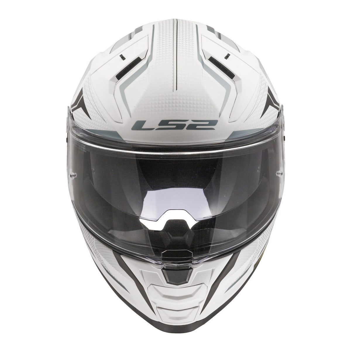 LS2 FF811 Vector II Alizer - Matte White / Silver 06