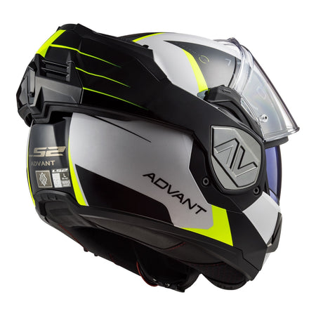 LS2 FF906 Advant Codex Helmet - White / Black 06