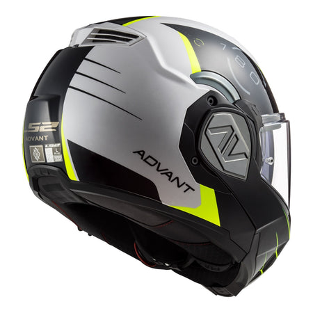 LS2 FF906 Advant Codex Helmet - White / Black 06