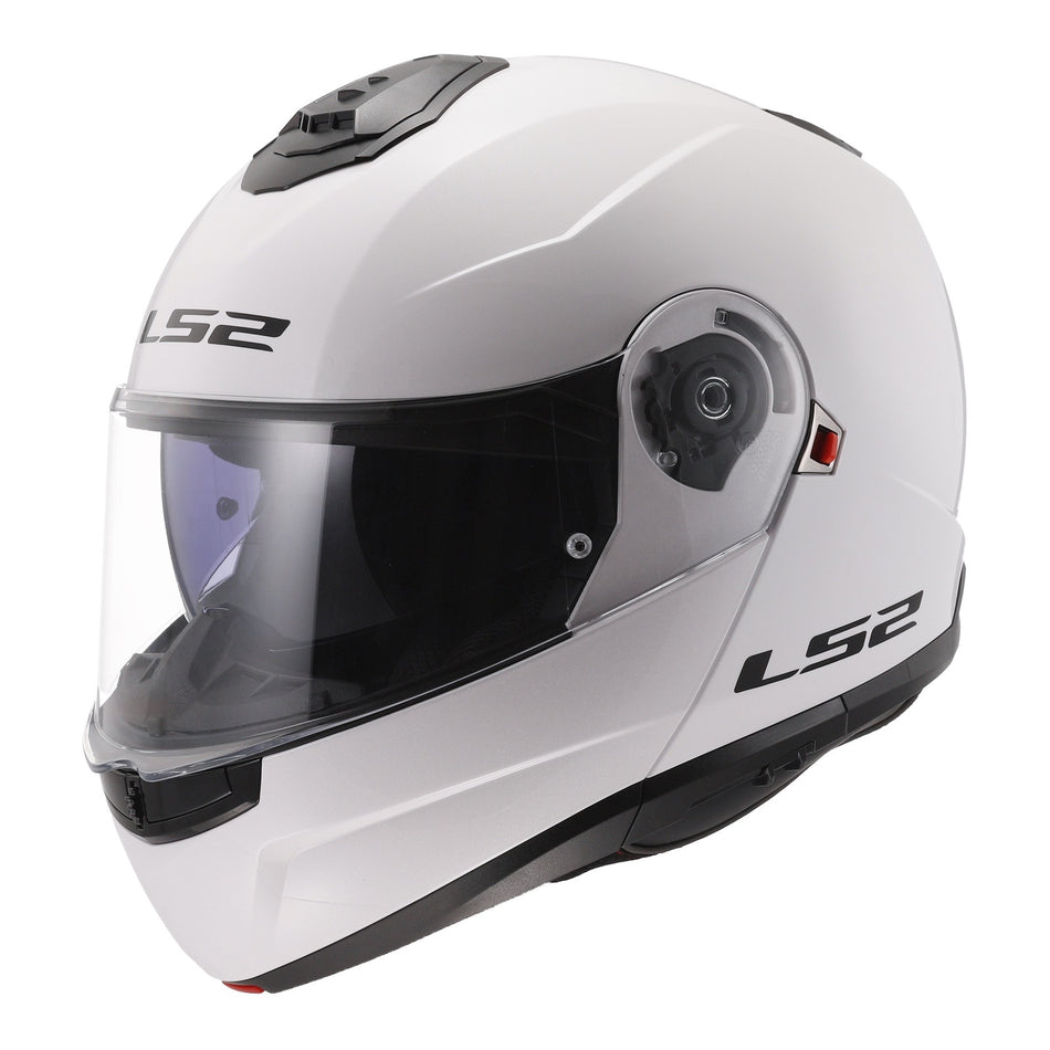 LS2 FF908 Strobe II Helmet - White 06