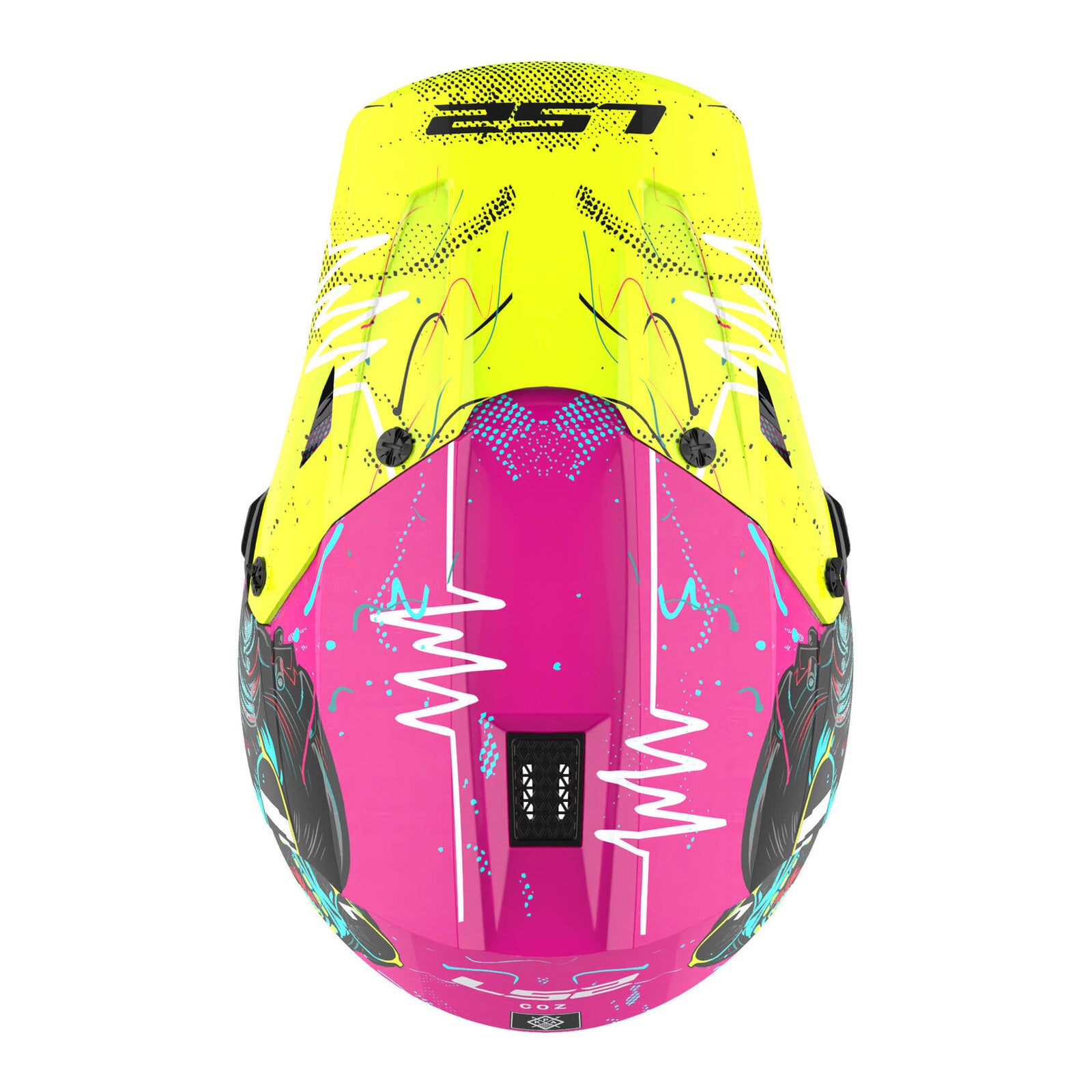 LS2 MX706J COZ Gorilla Helmet - Gloss Purple