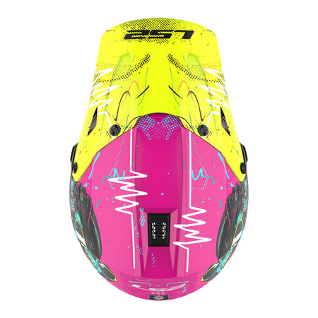 LS2 MX706J COZ Gorilla Helmet - Gloss Purple