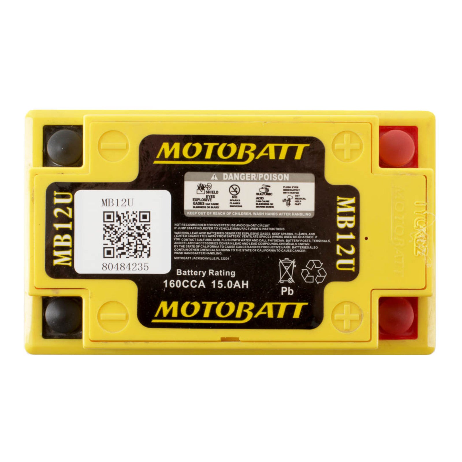 Motobatt Battery Quadflex AGM - MB12U
