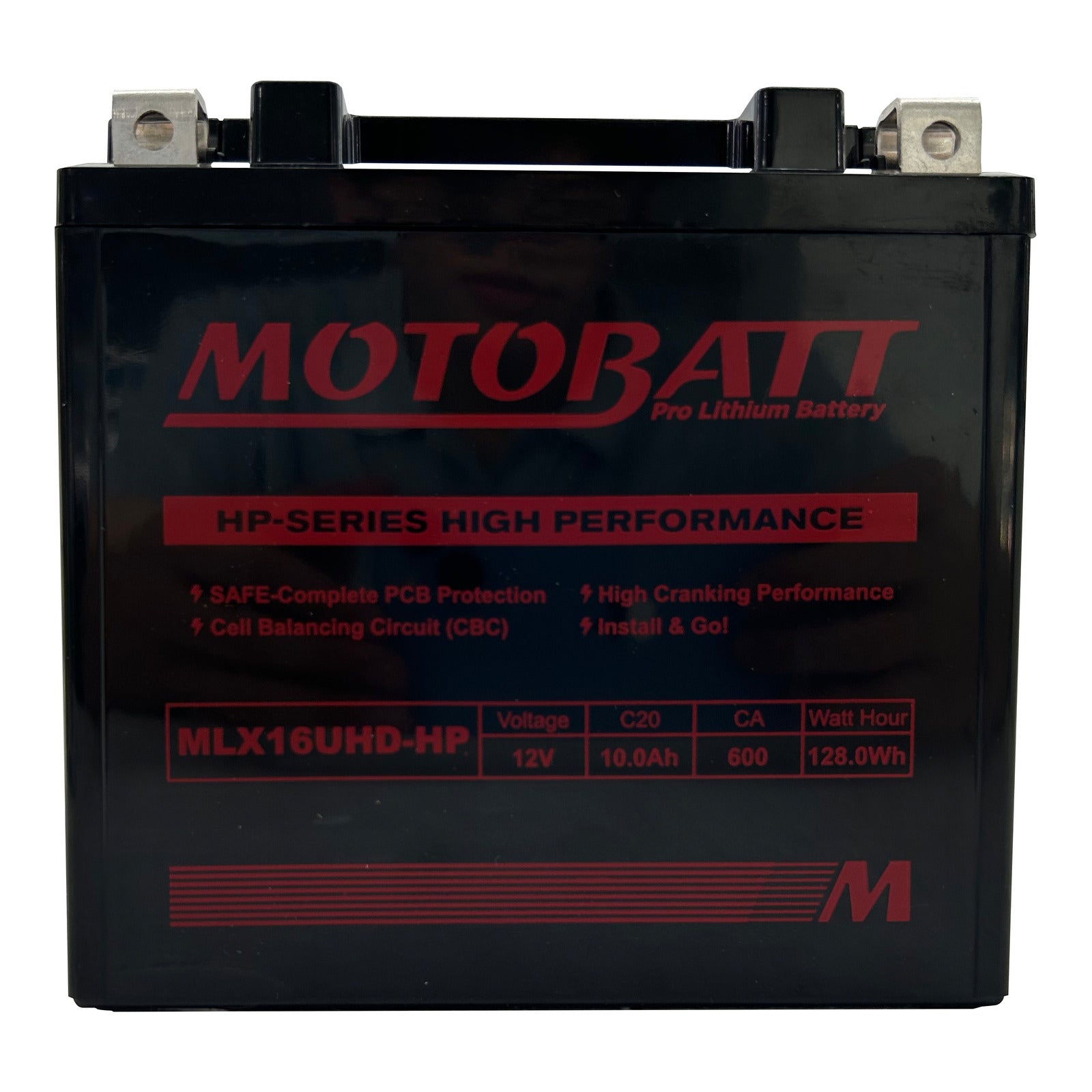Motobatt Pro Lithium Battery MLX16UHD-HP *4