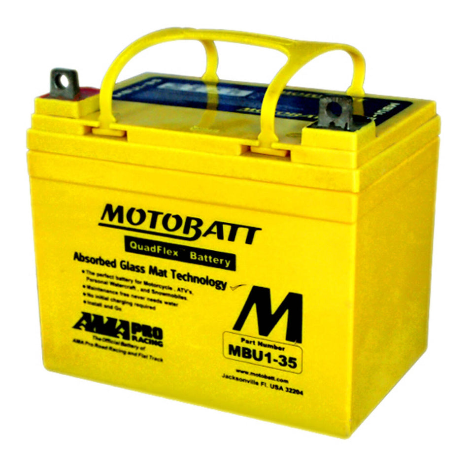 Motobatt Lug Type Terminal, Positive L/H MBU1-35