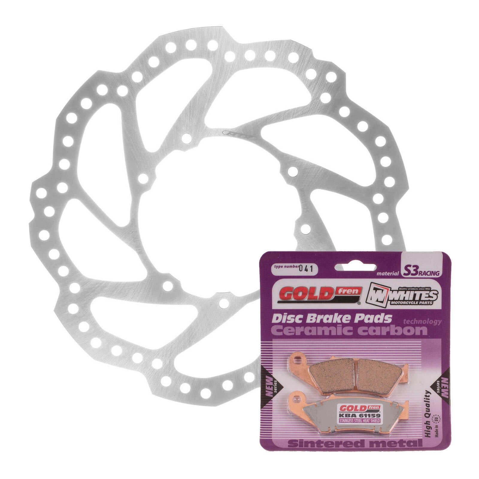 Brake Disc & Pad Front Kit - Honda CRF250R '15-'20 - Wave – First Class ...