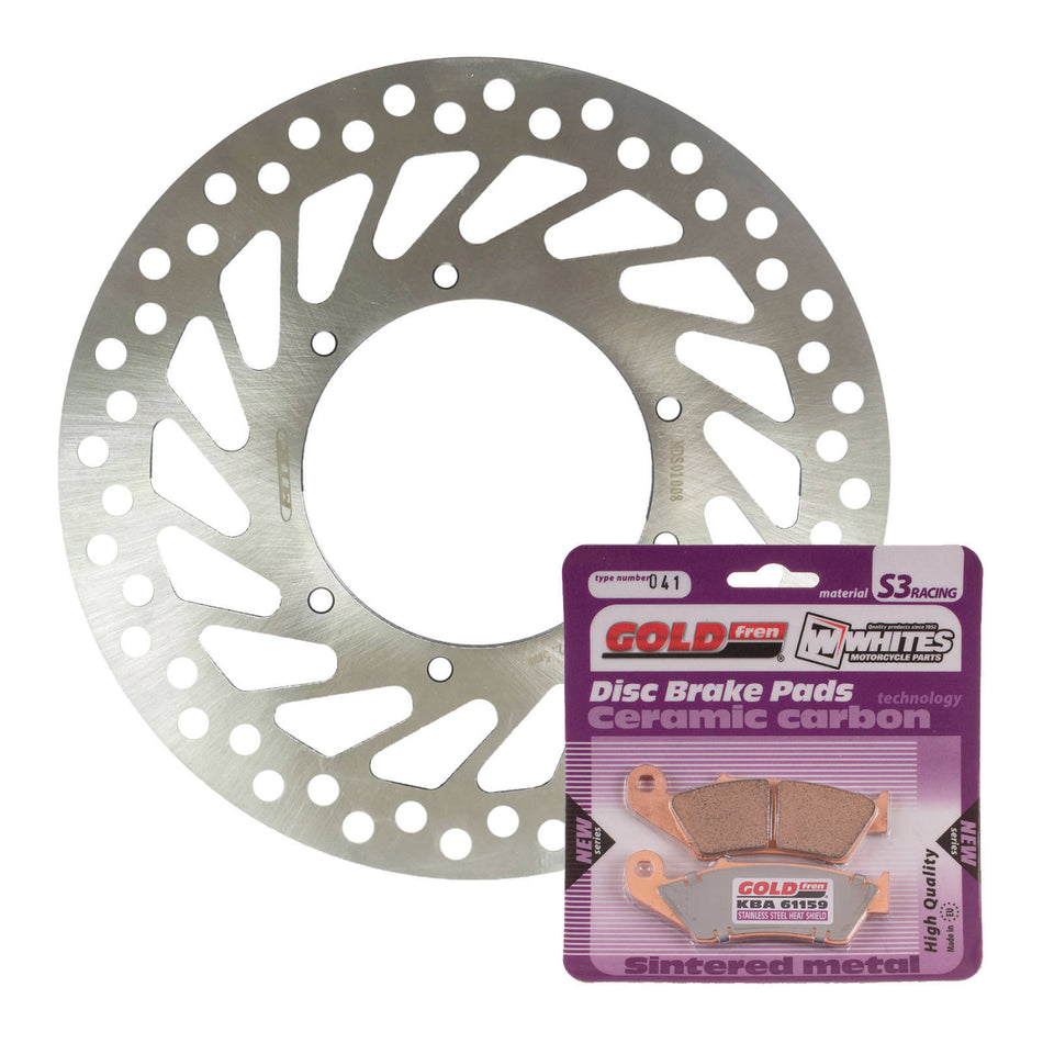 Brake Disc & Pad Front Kit - Honda CRF450R '02-'14