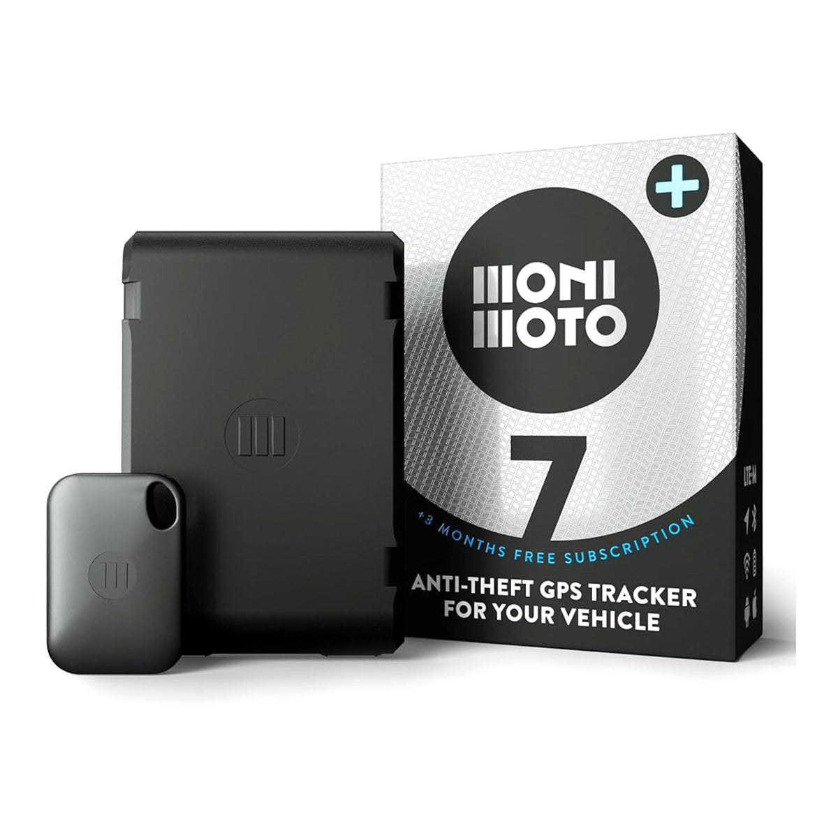 Monimoto 7 Smart Motorcyle GPS Tracker - Amazon Plus 3 Edition