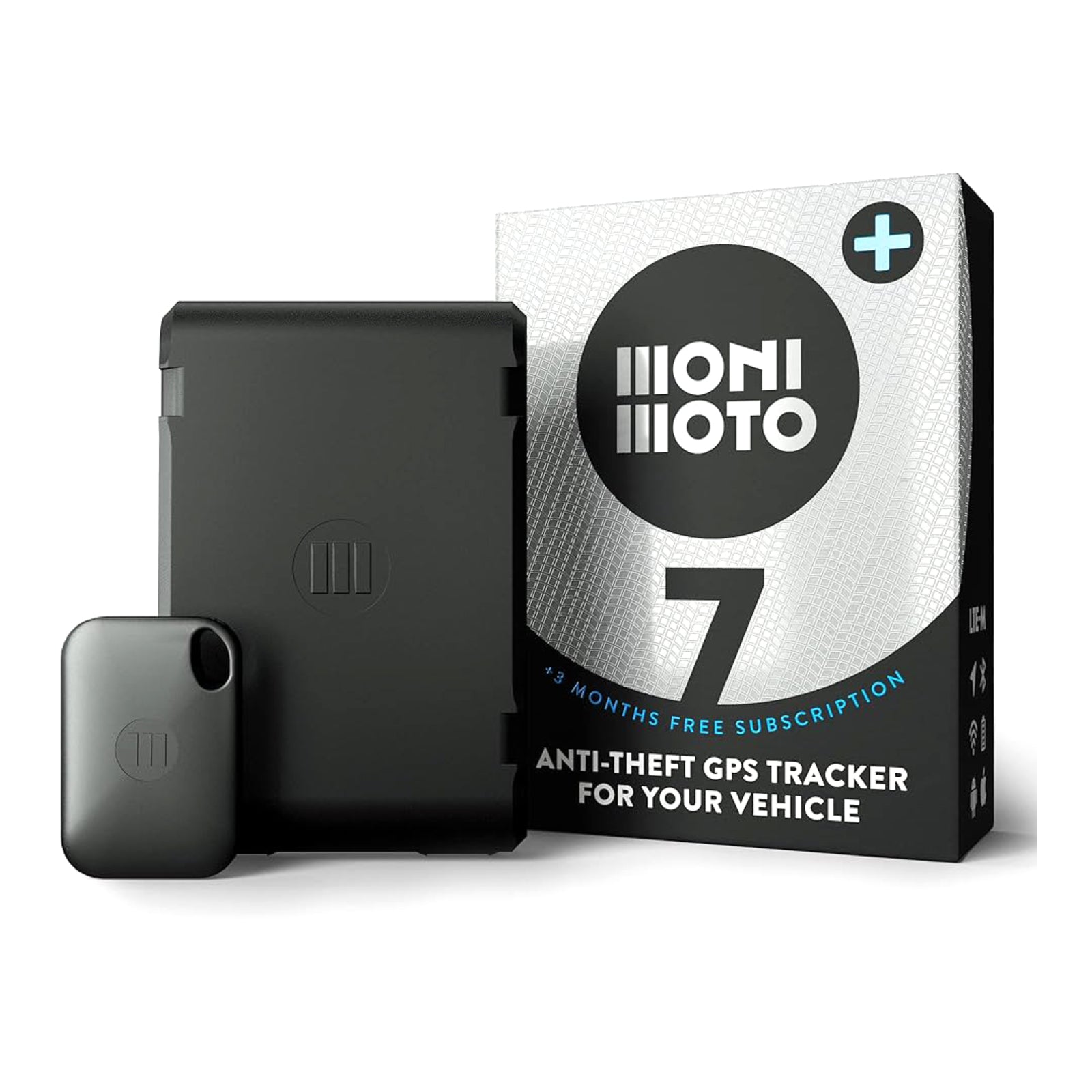 Monimoto 7 Smart Motorcyle GPS Tracker - Amazon Plus 3 Edition