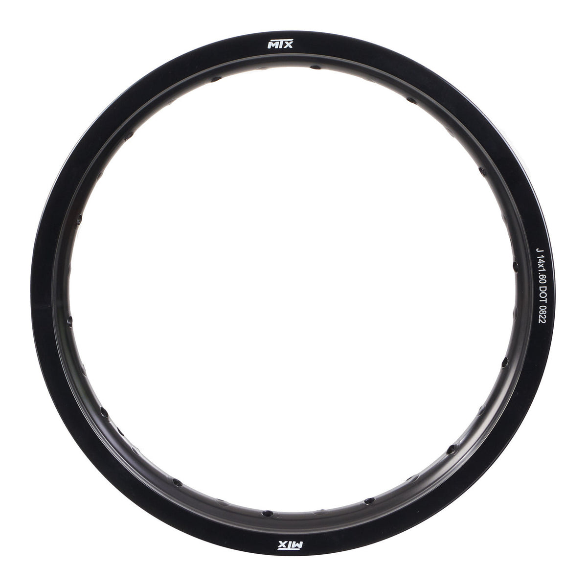 Mtx Rim MTX Rim 7075 T6 Alloy - 14 x 1.60 28H Black – First Class Motorcycles