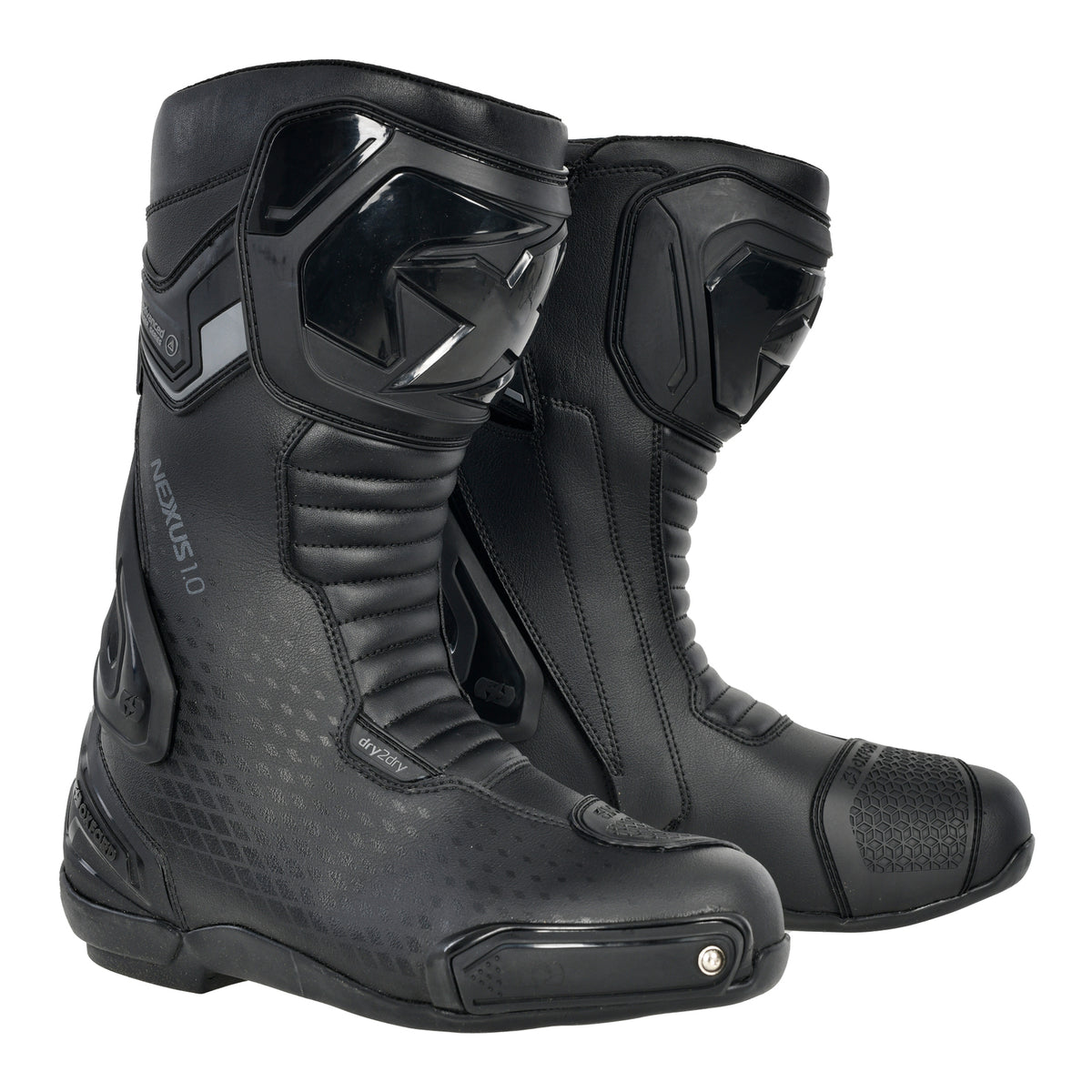 Oxford Nexus 1.0 Dry2Dry MS Boot - Stealth Black
