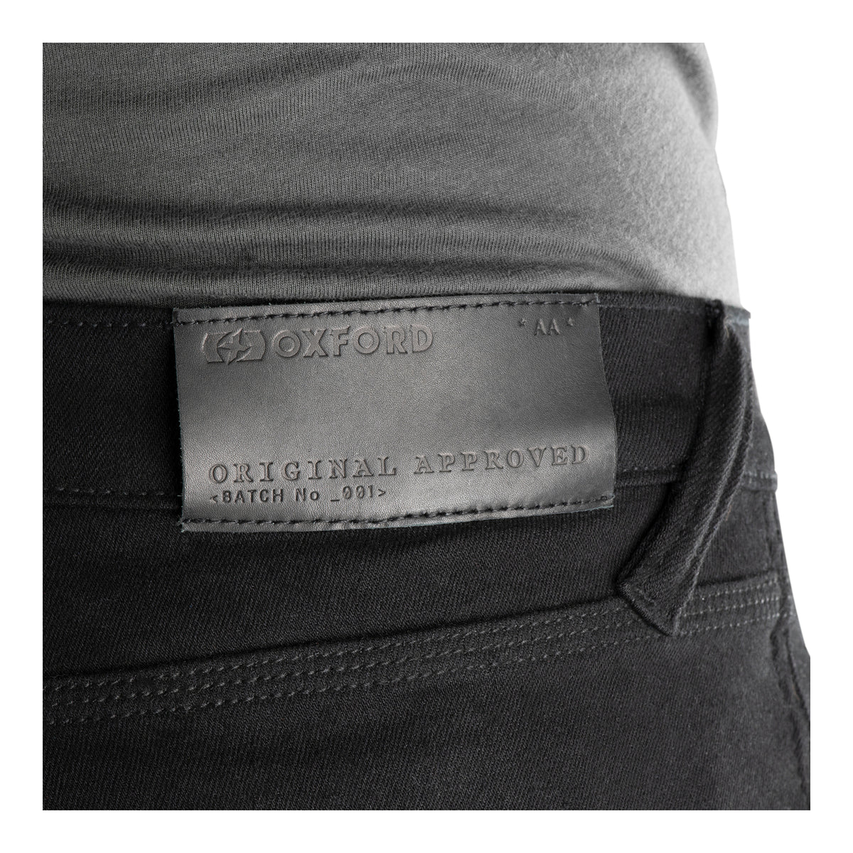 Oxford Super Stretch Men's Jeans - Black (Regular)
