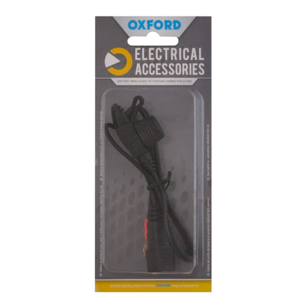 OXFORD BATTERY RING LEADS TO USA/SAE CONNECTOR (0.5MTR LEAD)