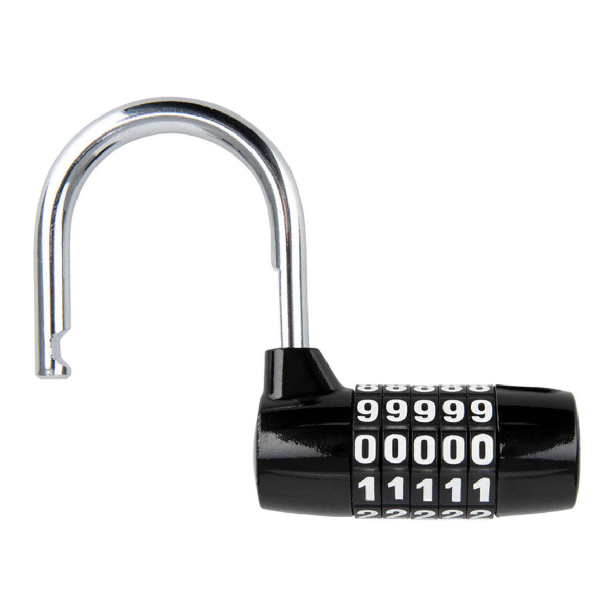 Oxford 5-Digit Combination Padlock - Black