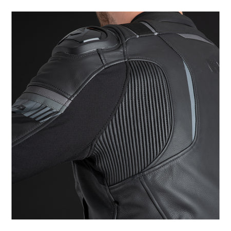 Oxford Cypher 1.0 Leather MS Jacket - Stealth Black