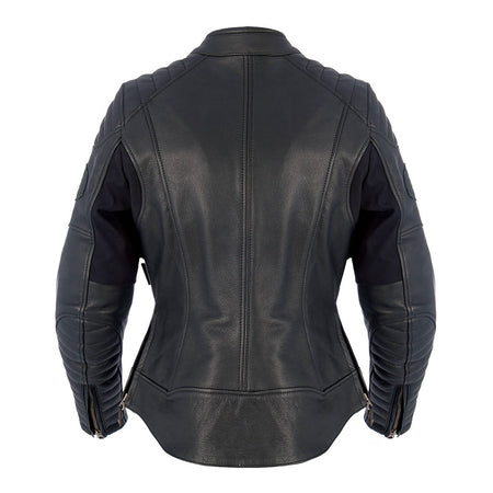 Oxford Ladies Beckley Leather Jacket - Black