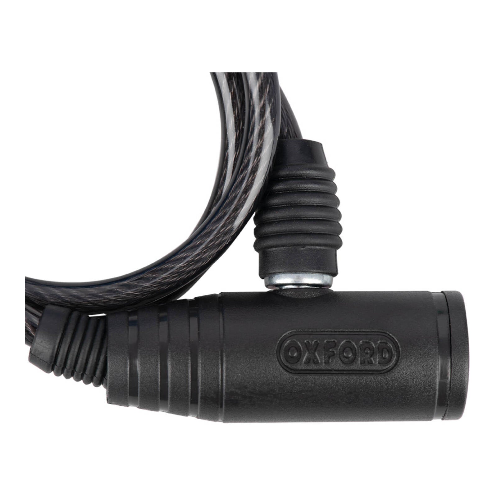 Oxford Bumper Cable Lock Smoke 6mm X 600mm