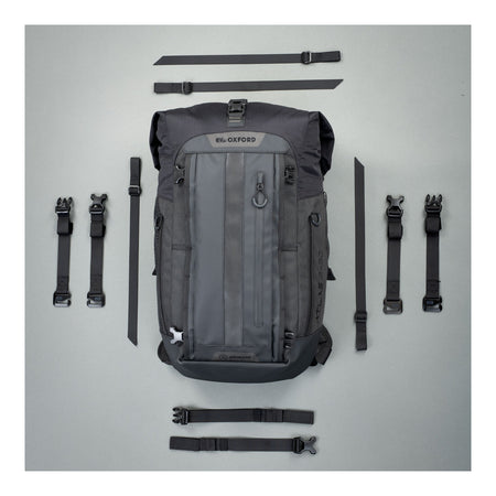 Oxford Atlas B-30 Advanced Backpack - Charcoal / Black